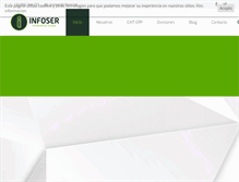 Tablet Screenshot of infoser.biz