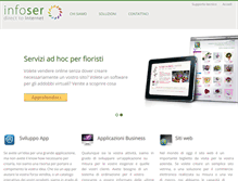 Tablet Screenshot of infoser.it